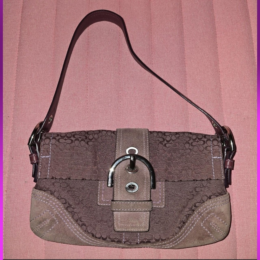 SOLD - Coach Purse - taupe
